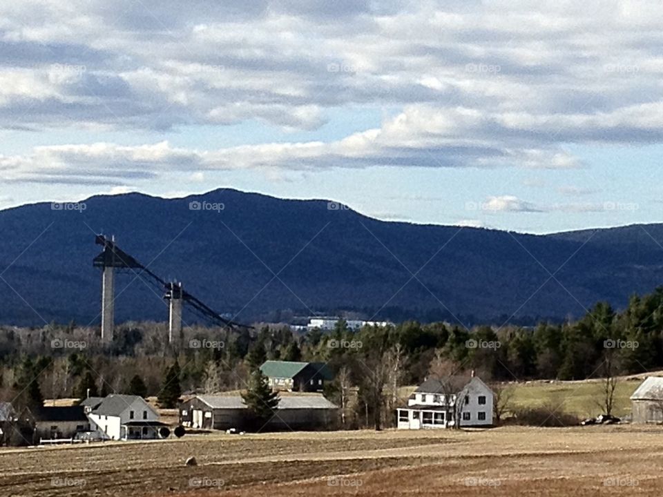 Lake placid ski jump