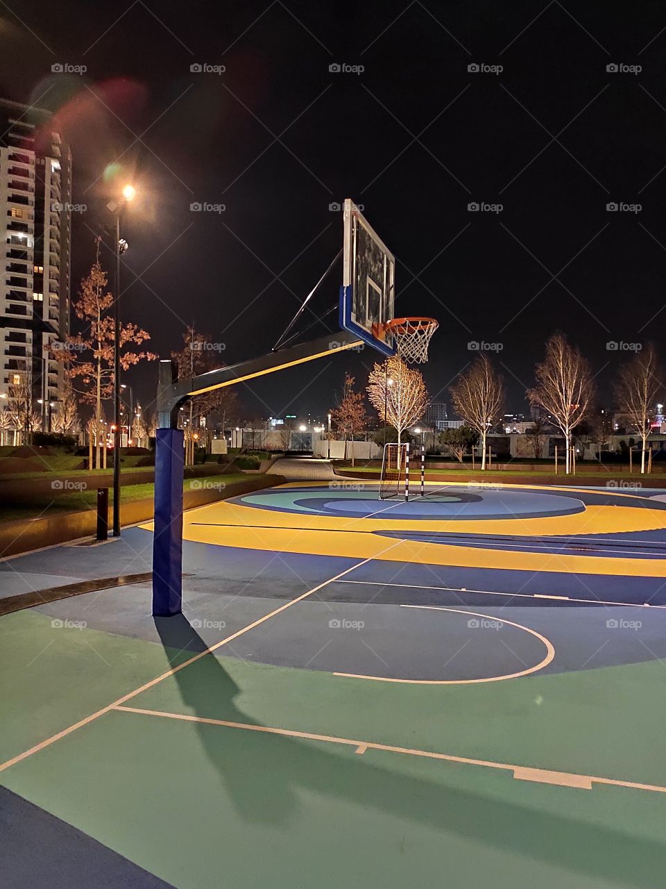 Belgrade Waterfront Serbia basketball court
