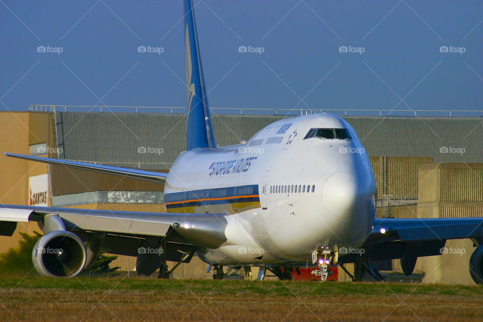 SINGAPORE AIRLINES SQ B747-400 MEL MELBOURNE AUSTRALIA