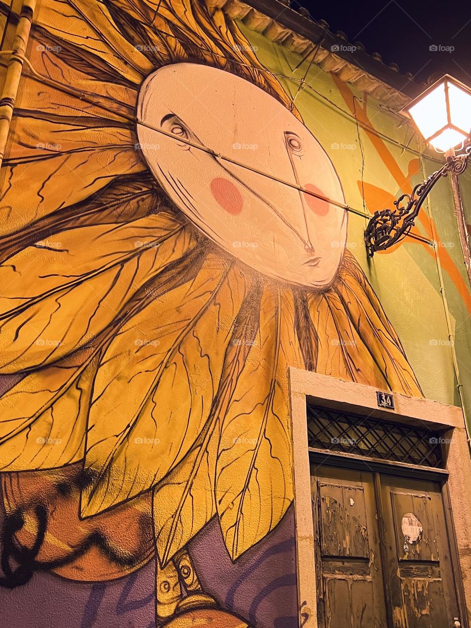 Graffiti in Leiria Portugal 