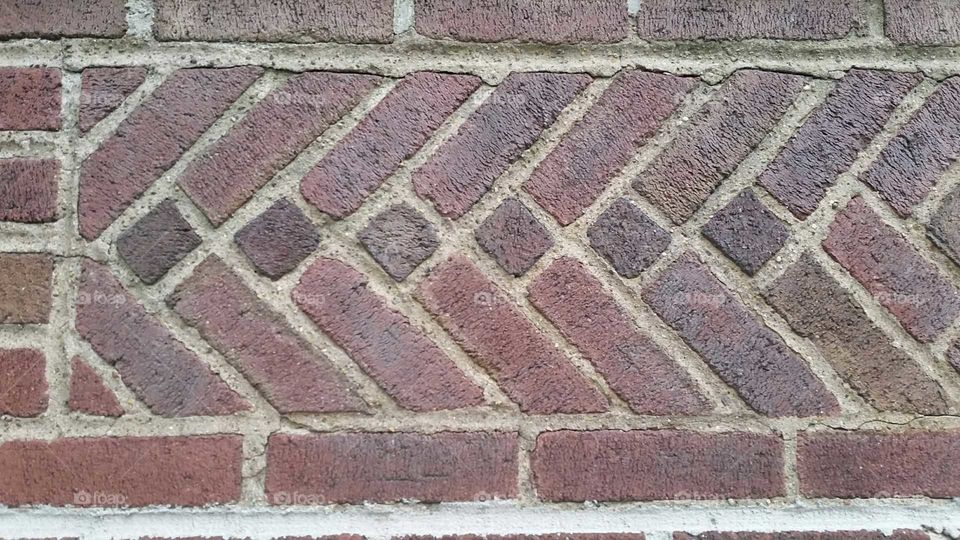 part of a brick wall