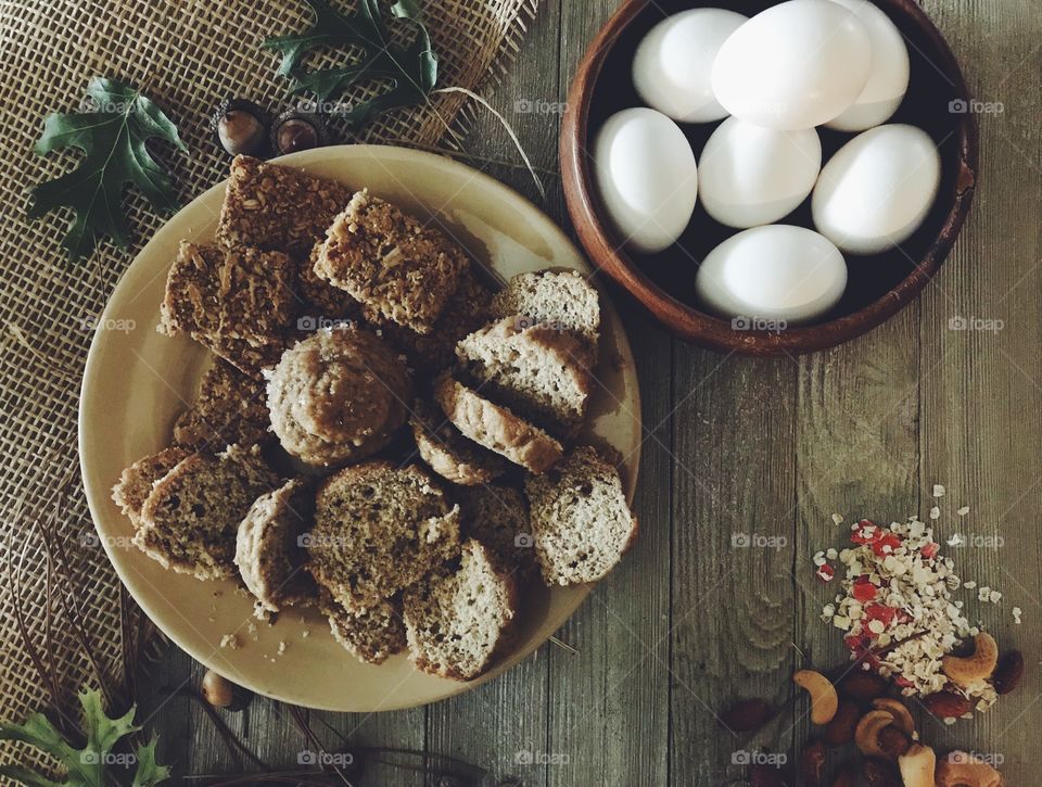 Banana Bread & Oat Cranberry Bars