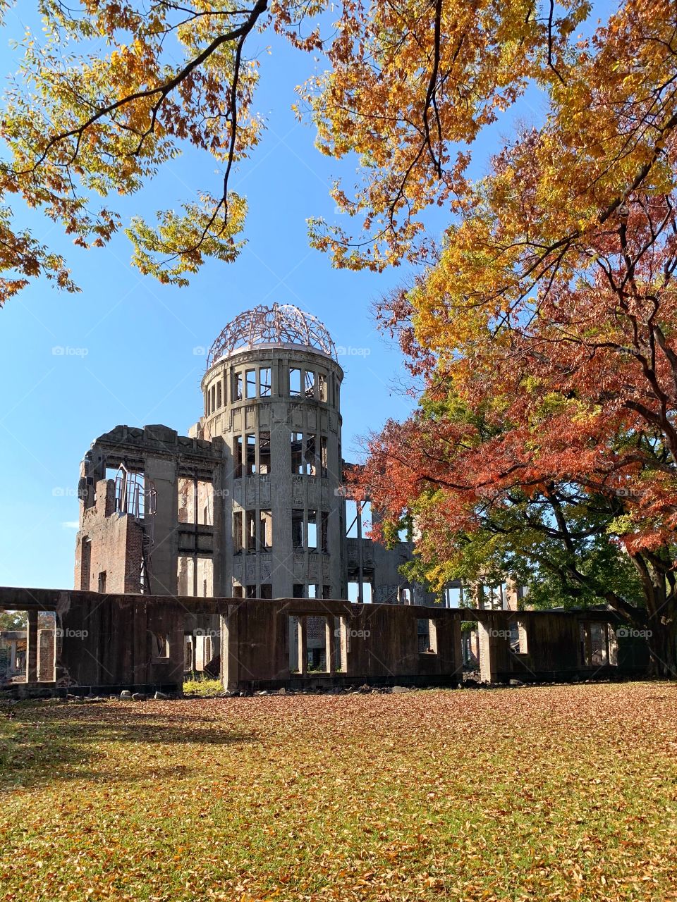 Atomic bomb ruins in Hiroshima 