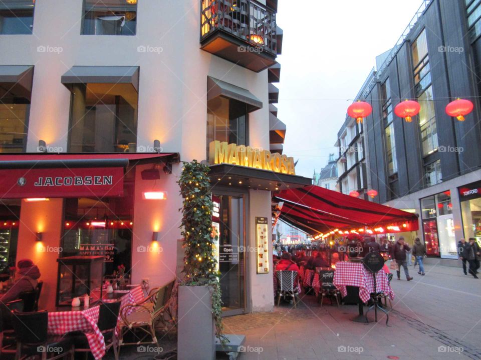 Mamarosa restaurant at copenhagen