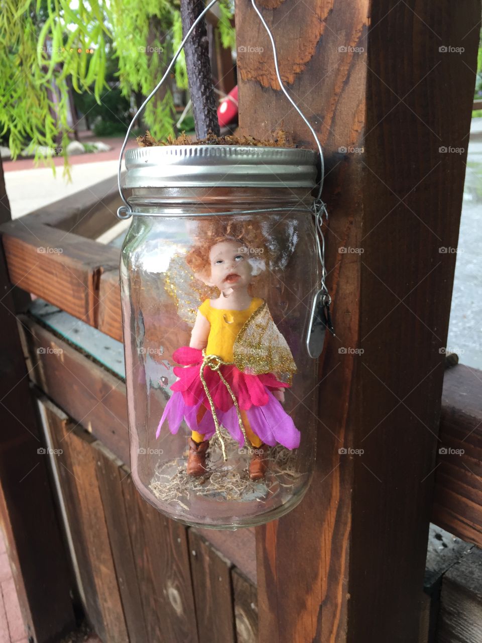 Fairy Quest In The Rain. Gardner Village. @chelseamerkleyphotos on foap. Copyright © CM Photography 2019.