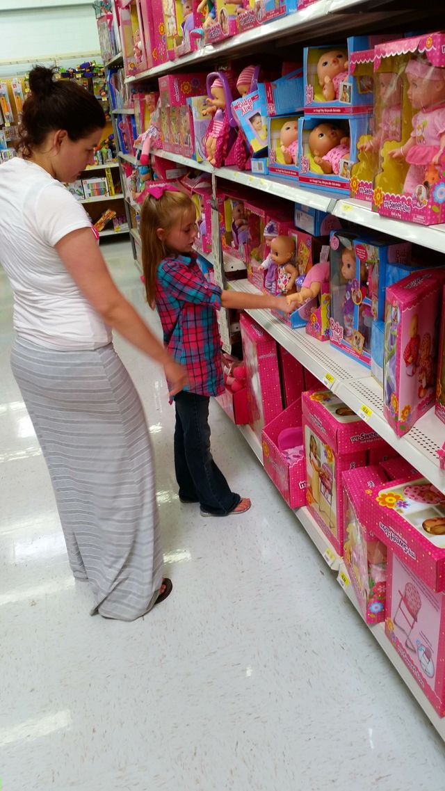 Baby Girl Shopping