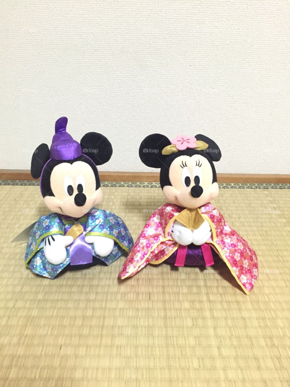 mickey mouse n minnie mouse kimono
