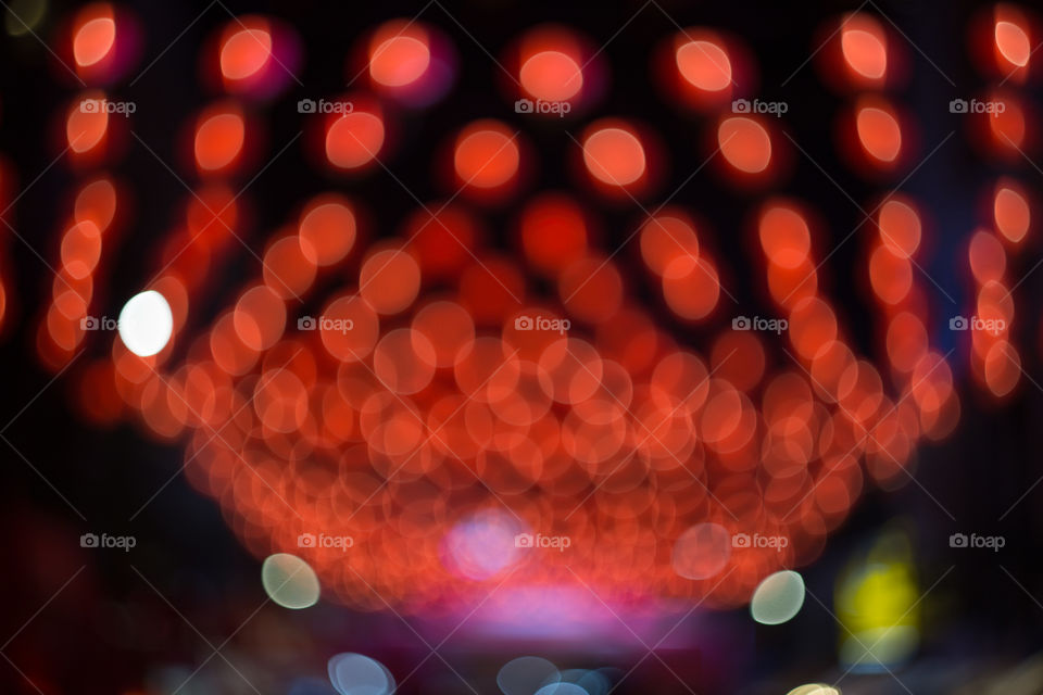 Red lights background 