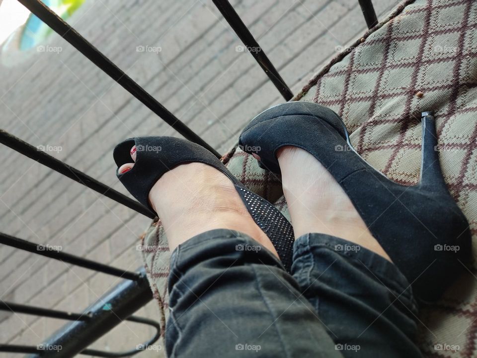 High heels