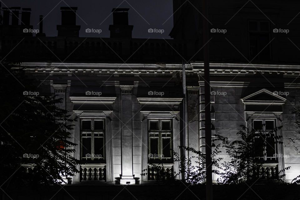 walk in the old center of Bucharest