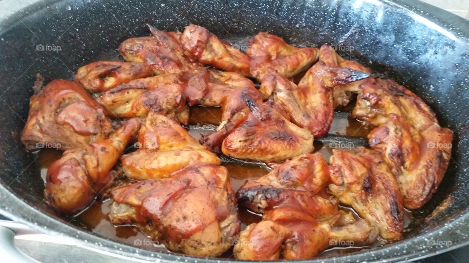 my baked chicken wings