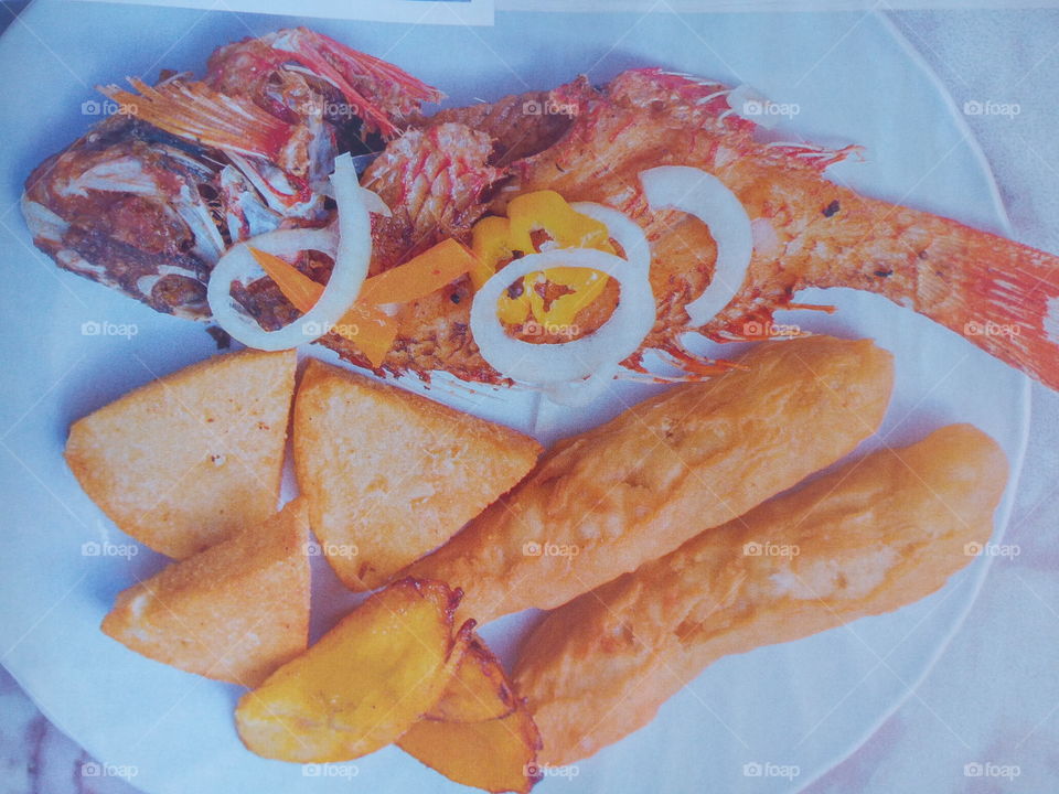 Fish , bammy and Festival