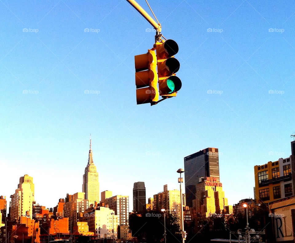 Street light NYC