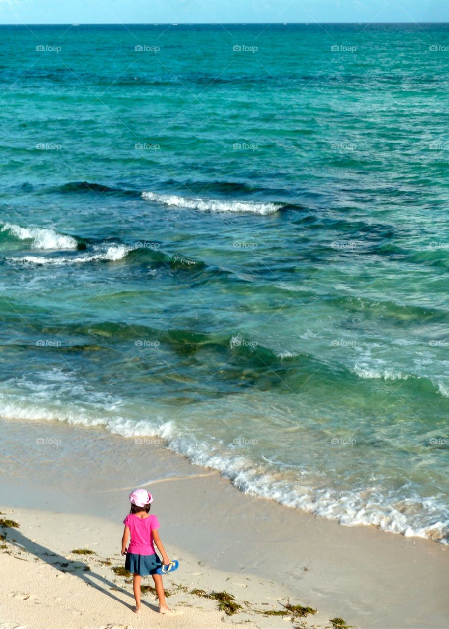 young girl in Okinawa