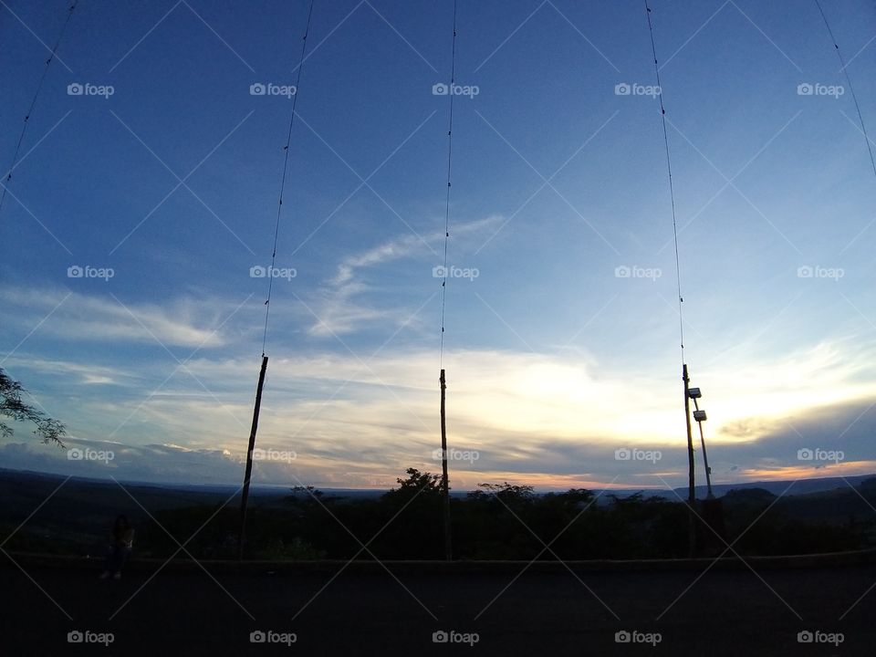 When the sun goes down...