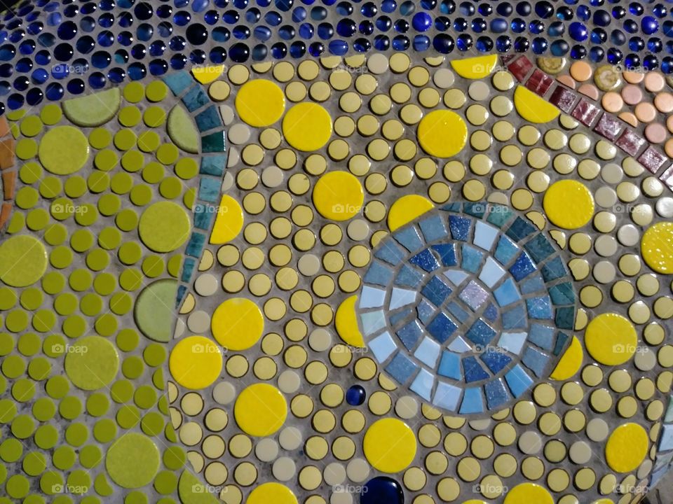 Tile art mosaic