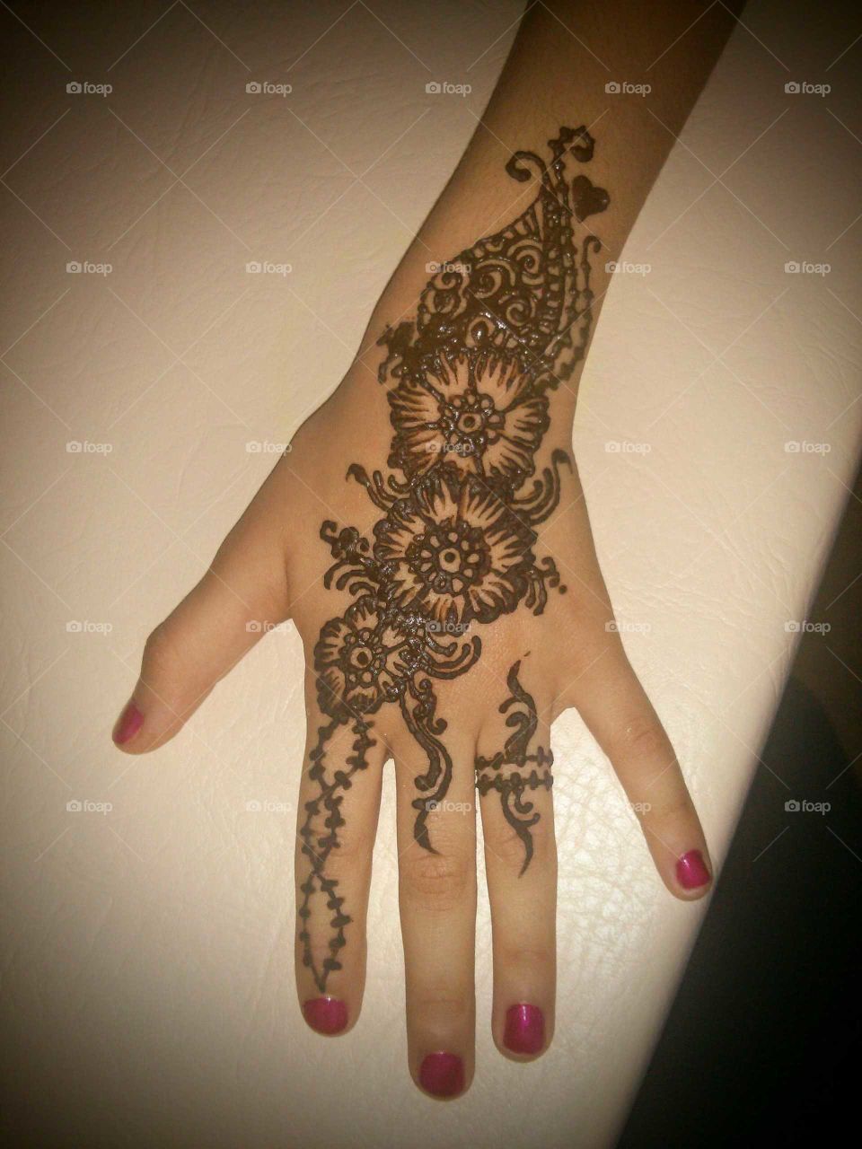 henna design
