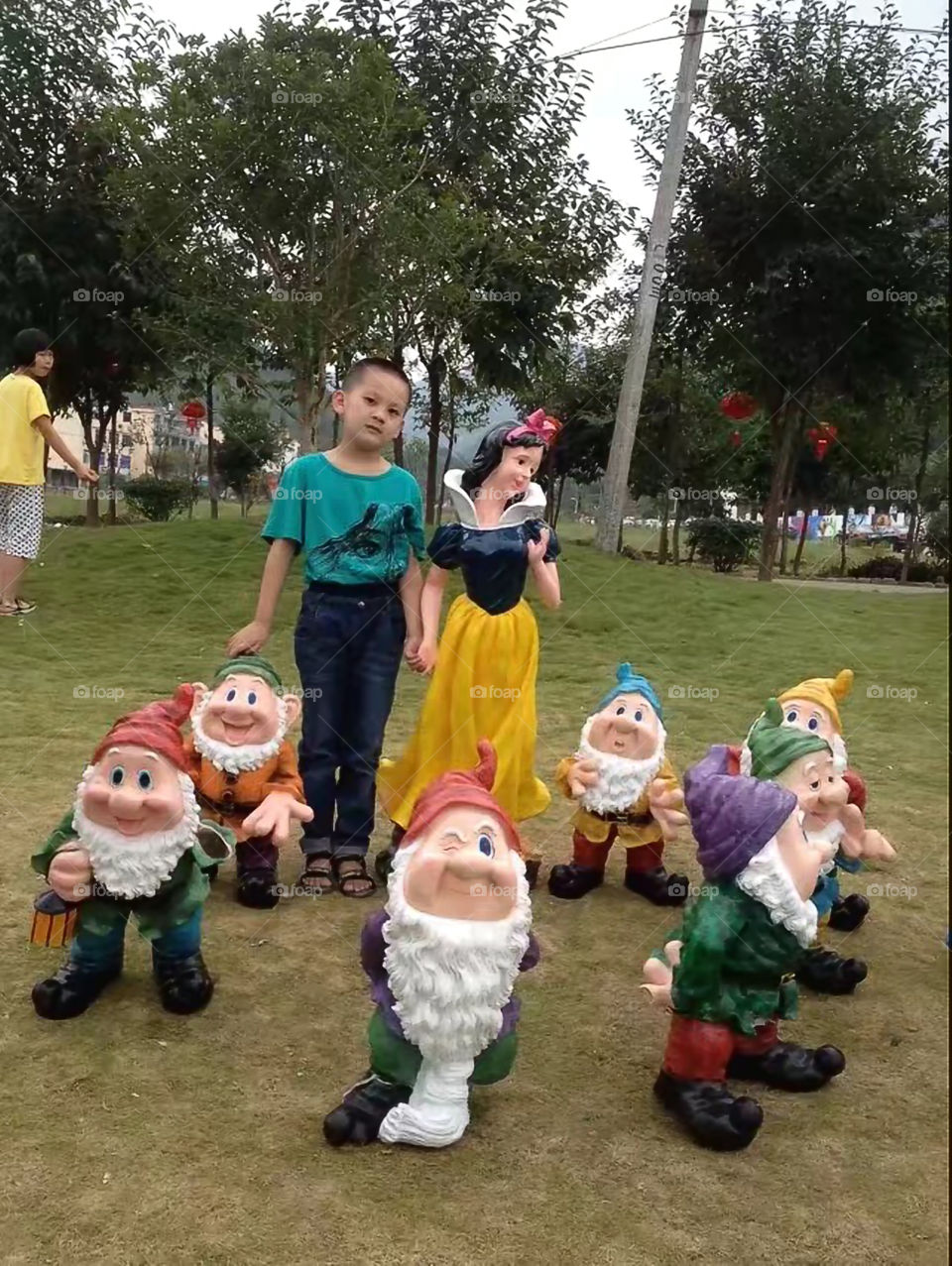 
Snow White and the seven dwarfs