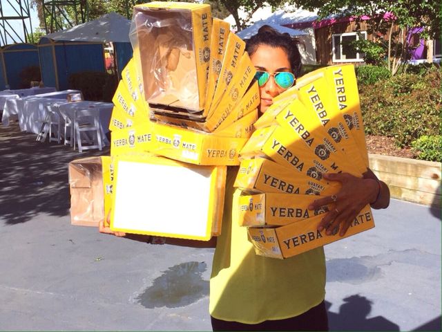 Recycle. Recycling at an event 