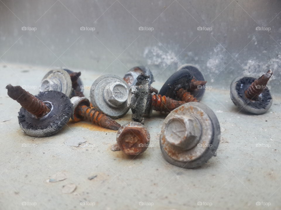 old screws
