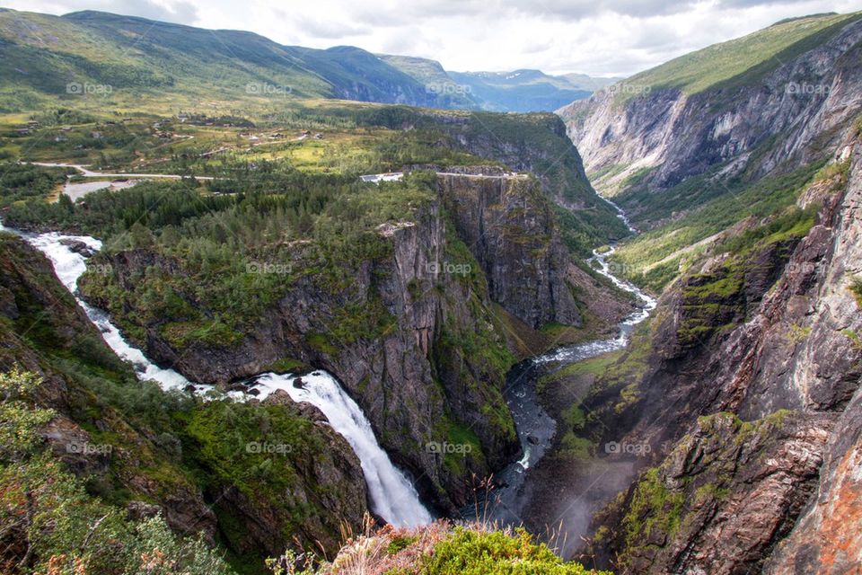 Voringsfossen in Norway 