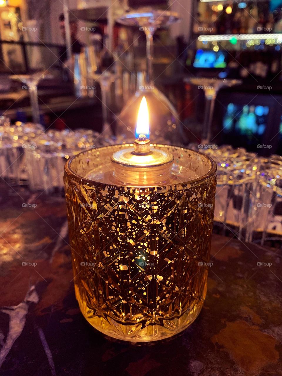 Burning Candle - Romantic Atmosphere 🕯️