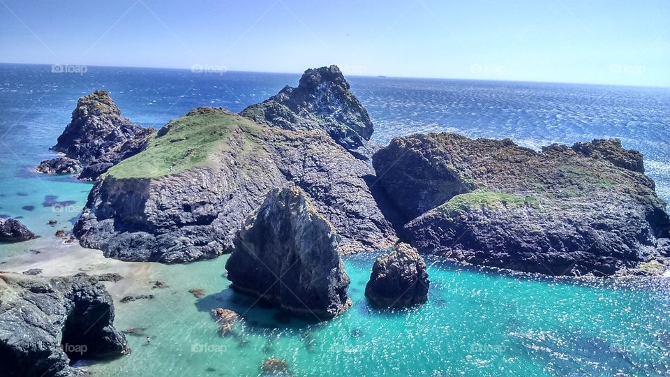 Kynance Cove, Cornwall, UK