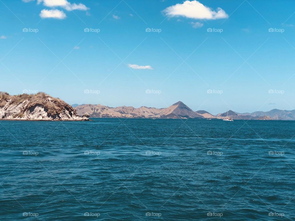 komodo island at Labuan bajo