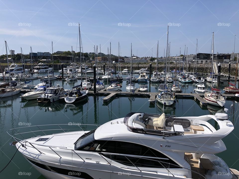 Millbay Docks in Plymouth which has an impressive Harbour to be enjoyed by all
