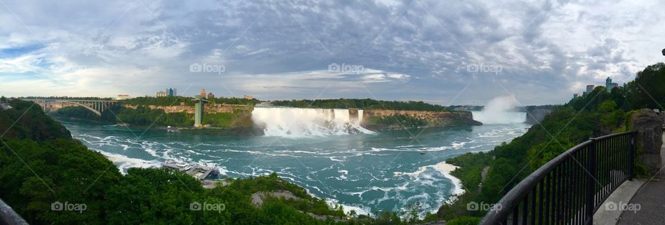 Panoramic Niagara Falls