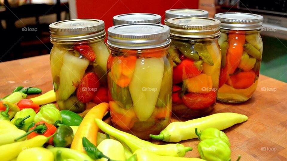 Canned Peppers