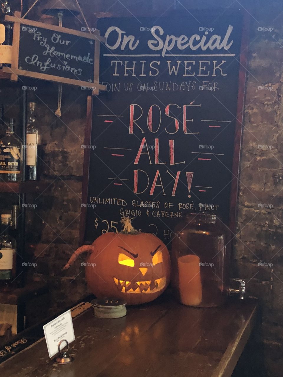 Halloween pub