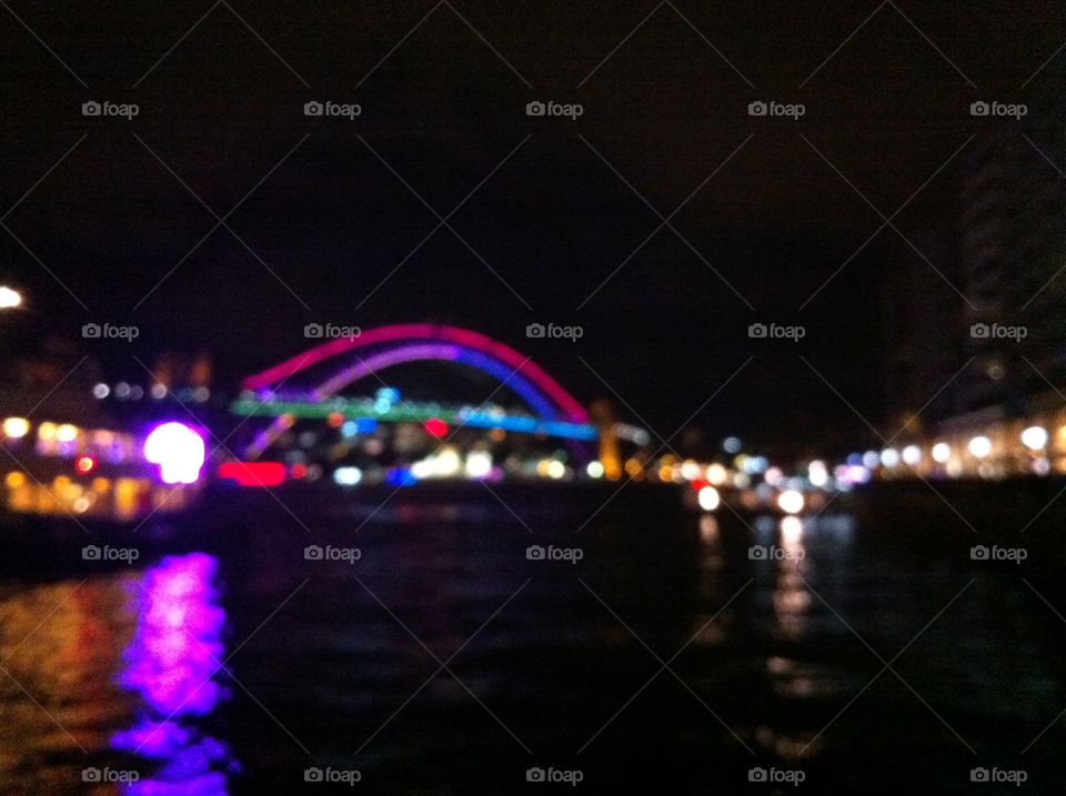 blurred Sydney vision