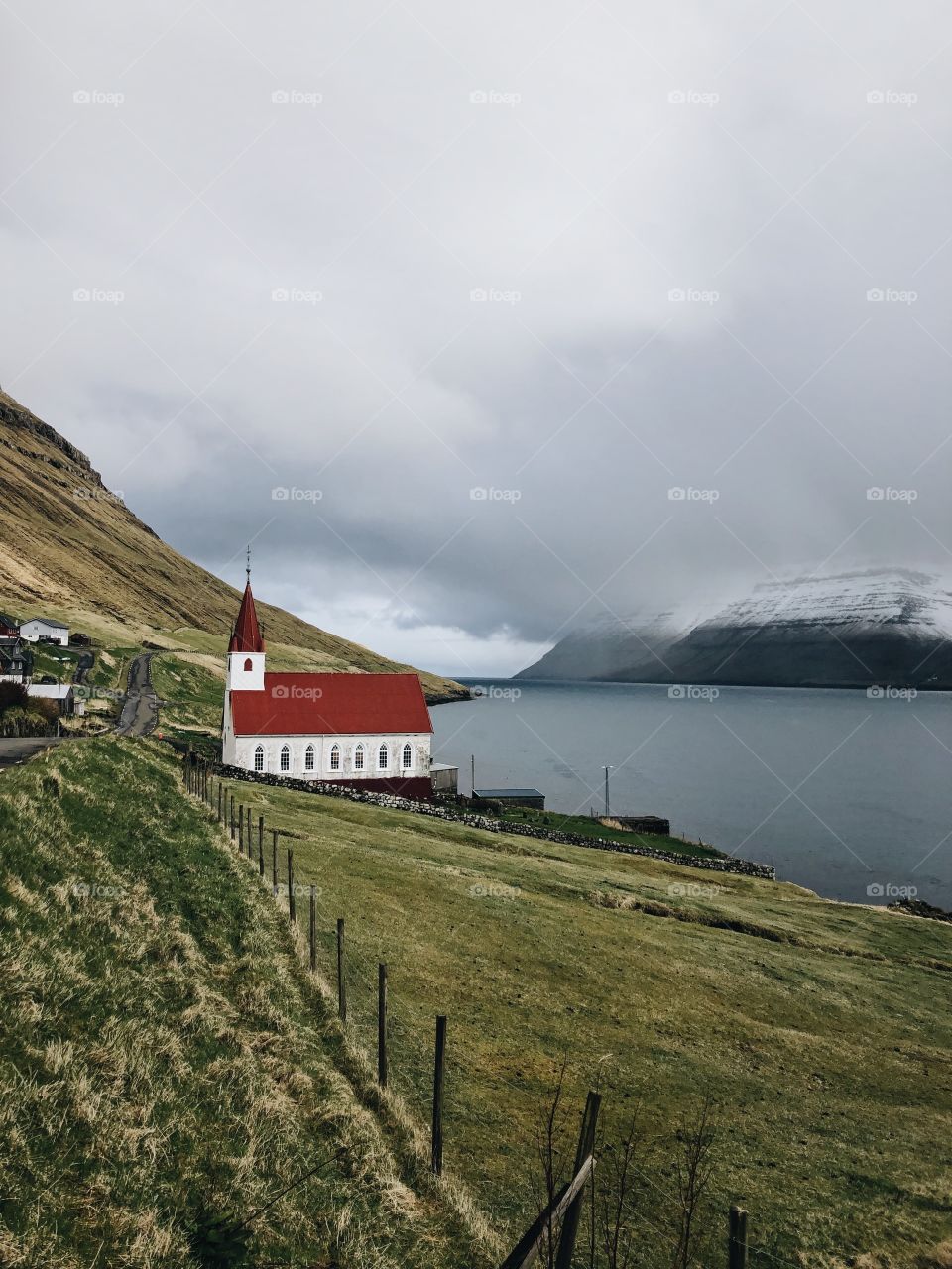 The church on the Faroe Islands 