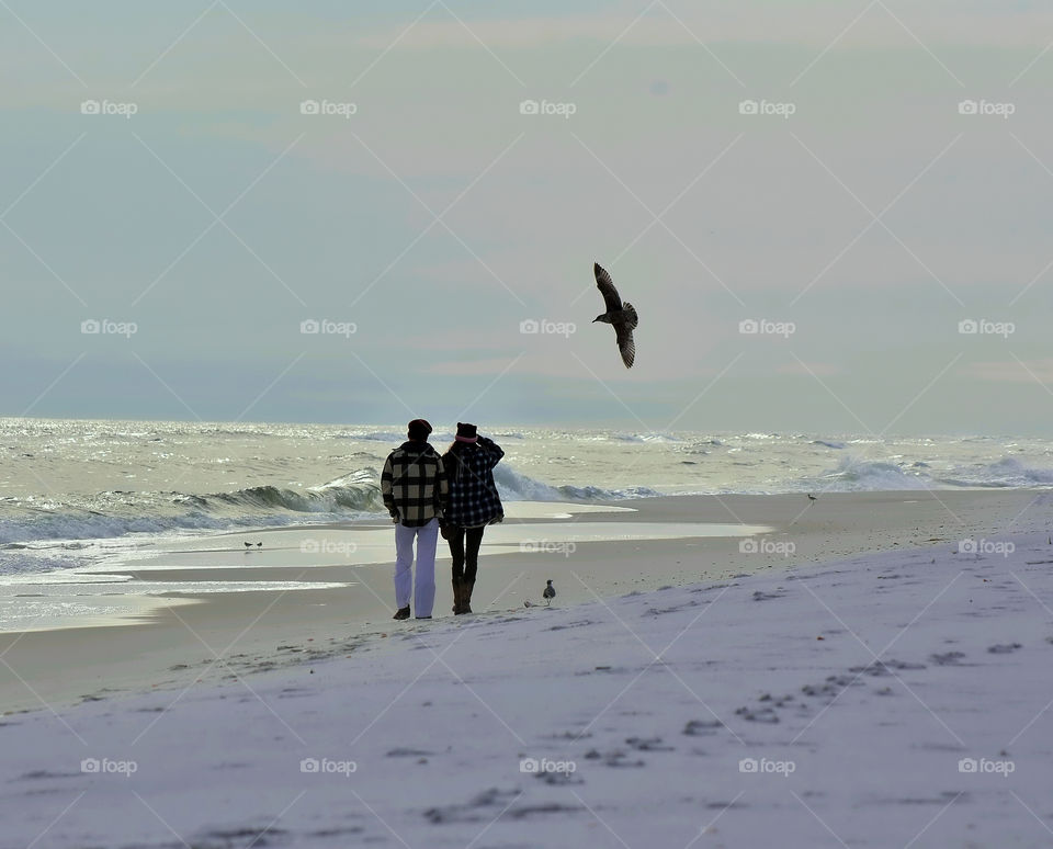 Walk on the beach