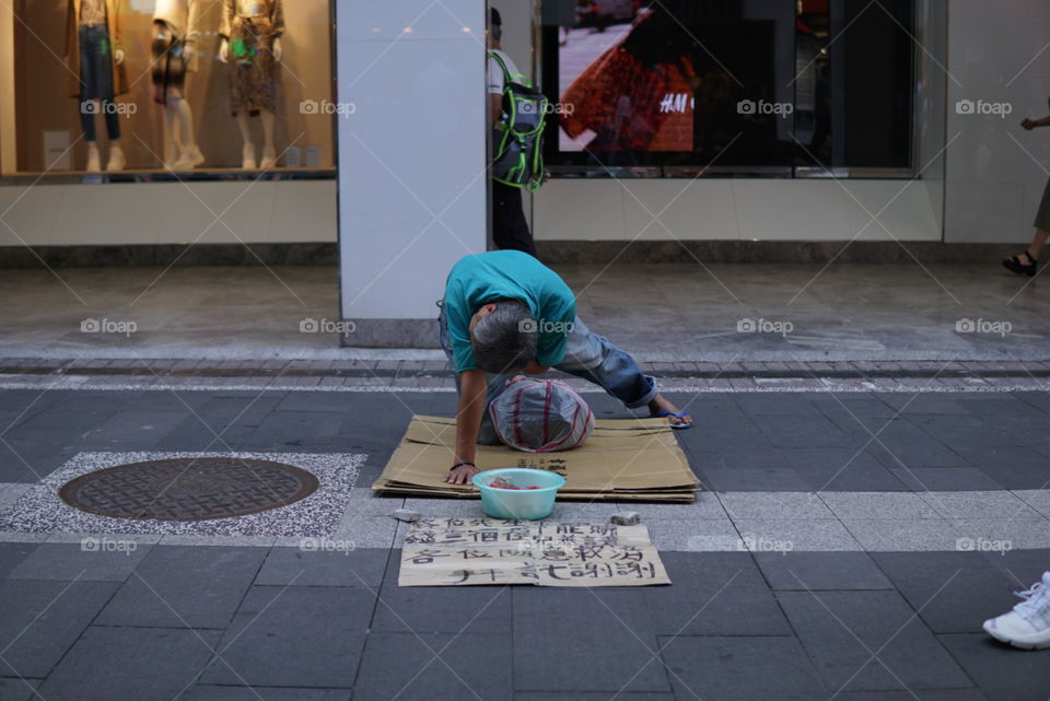 Street Beggar/ Taiwan