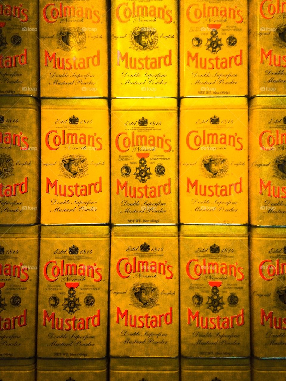 Mustard Tins