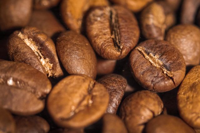A coffee beans