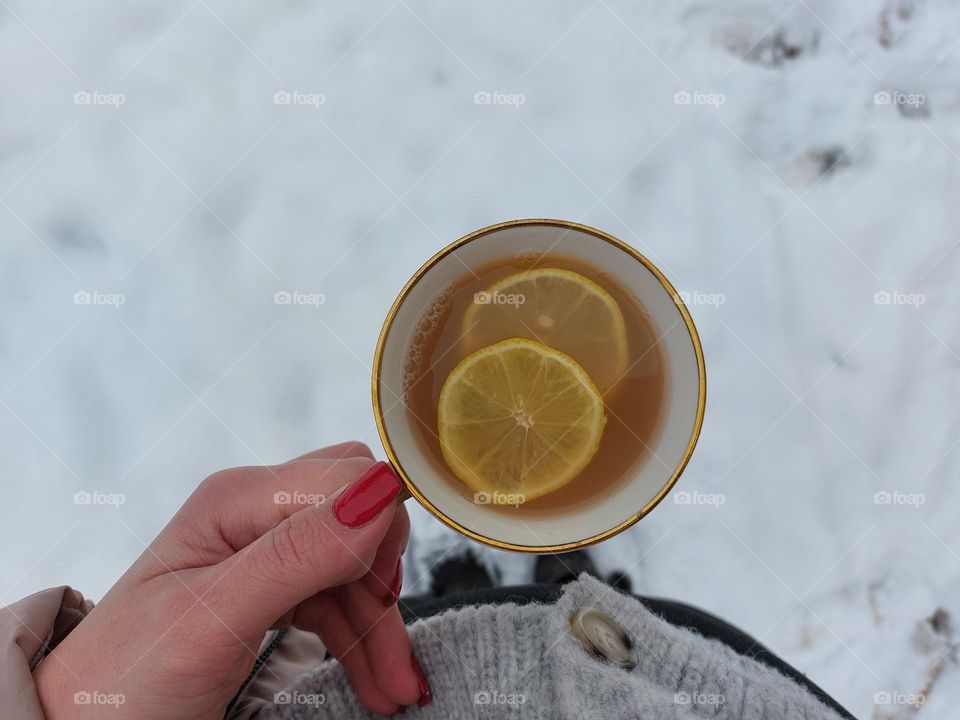 hot apple winter drink