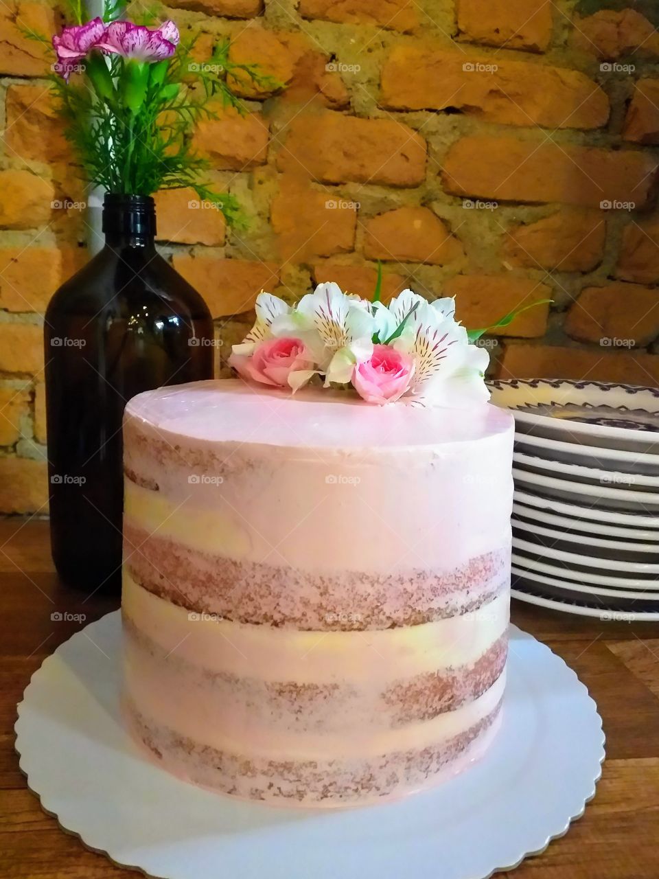 Pink cake