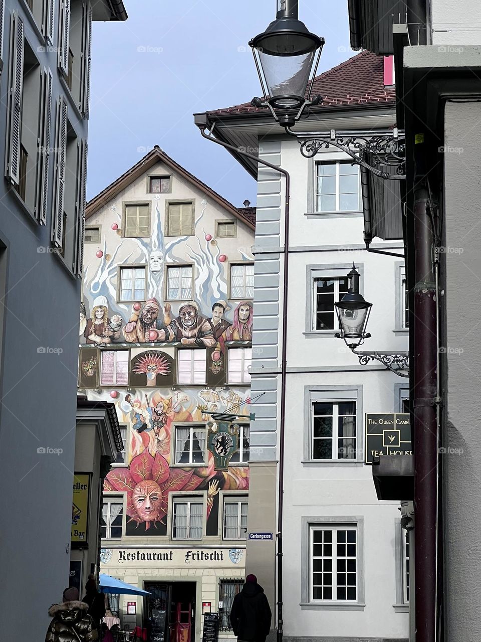 Muralism or fresco is fine 