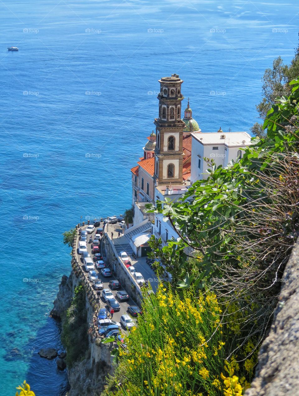 Hiking the Amalfi Coast ..... arriving in Atrani