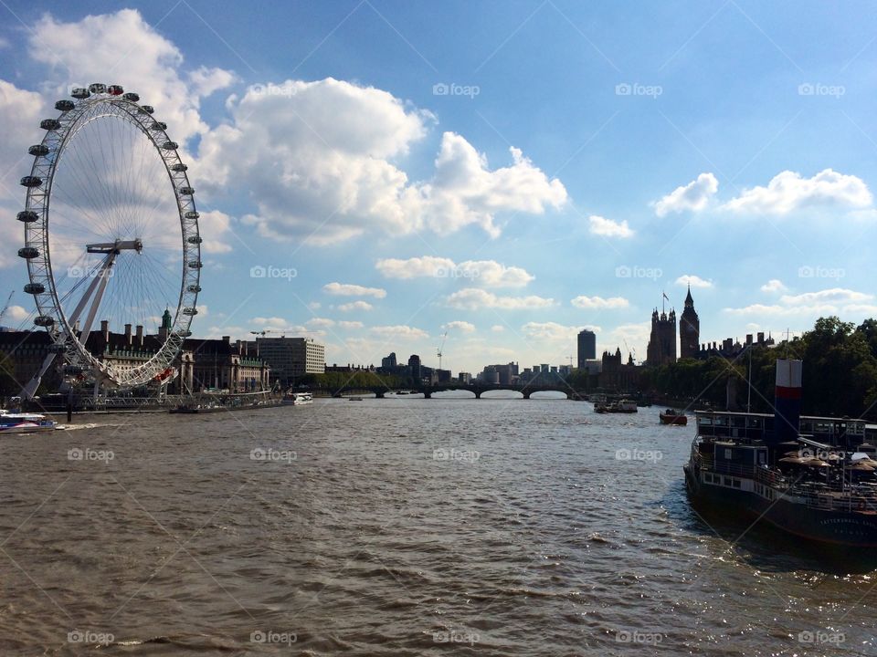 London across the Thames