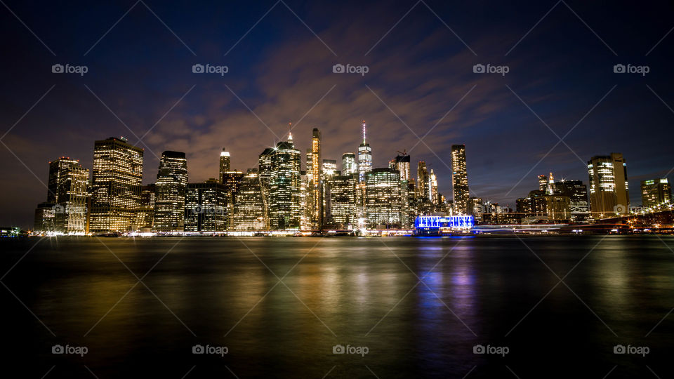 new york by night