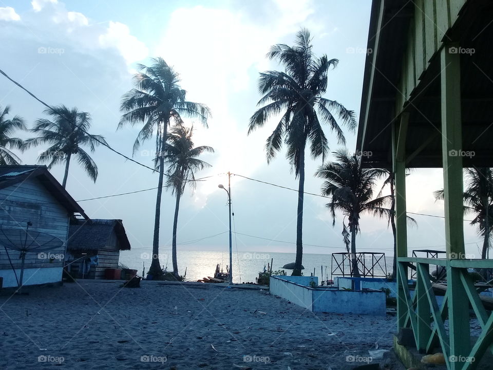 berhala island at indonesia