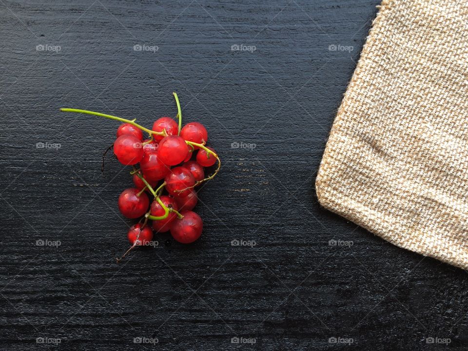 Red berries. Ingredients