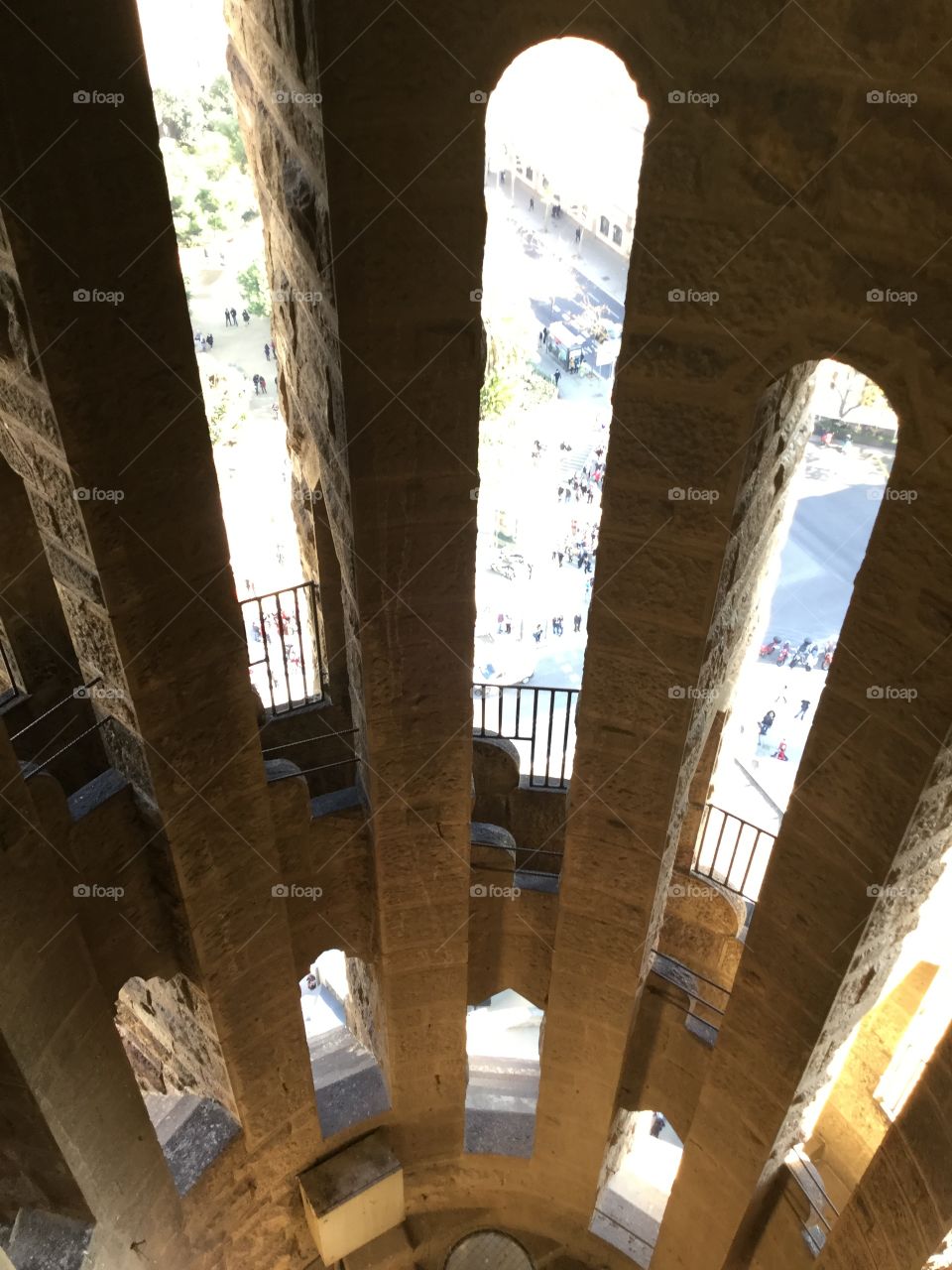 Sagrada Familia Barcelona Tower view
