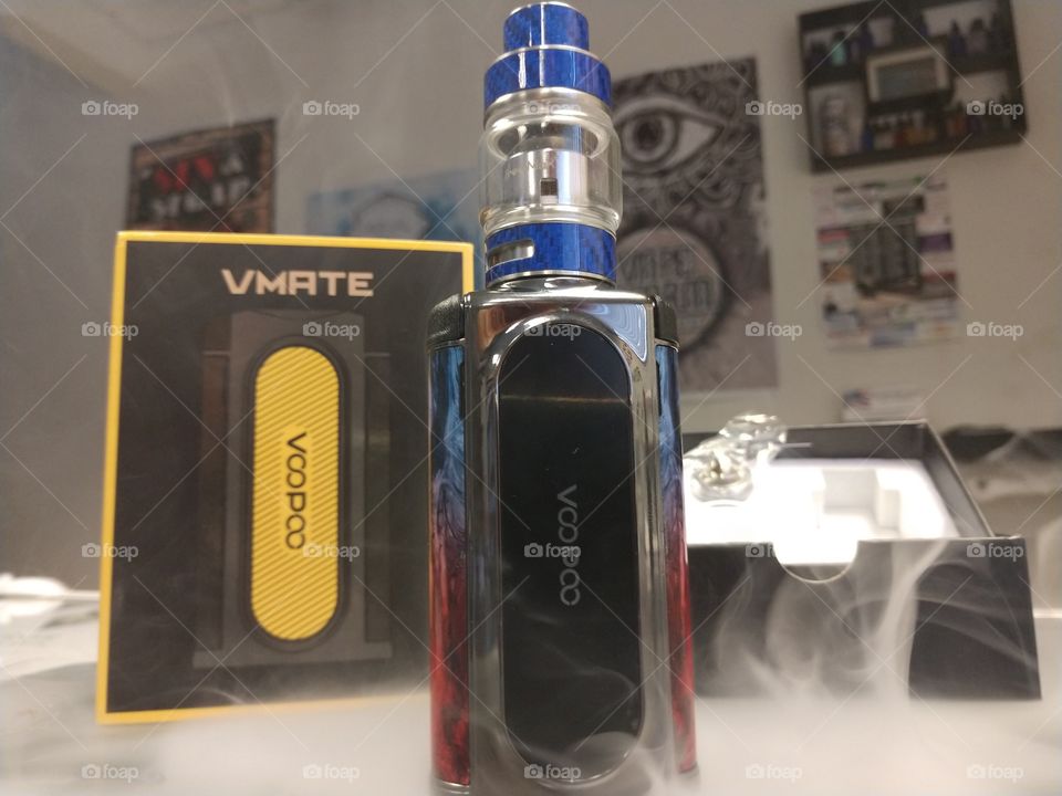 Vmate VooPoo with freemax mesh coil tank