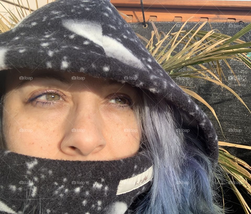 If the eyes are the window to the soul, can you see that it’s cold? 