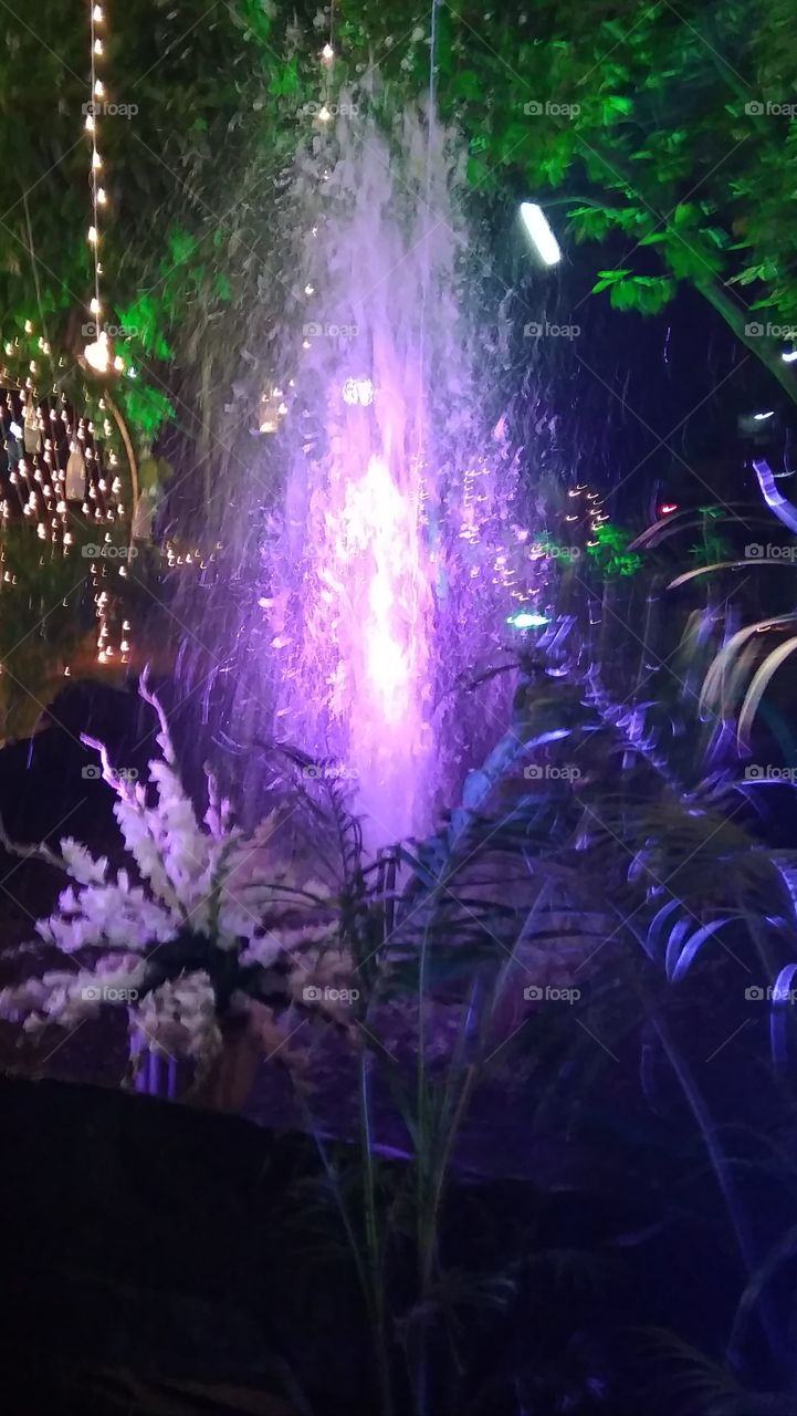 colour fountain